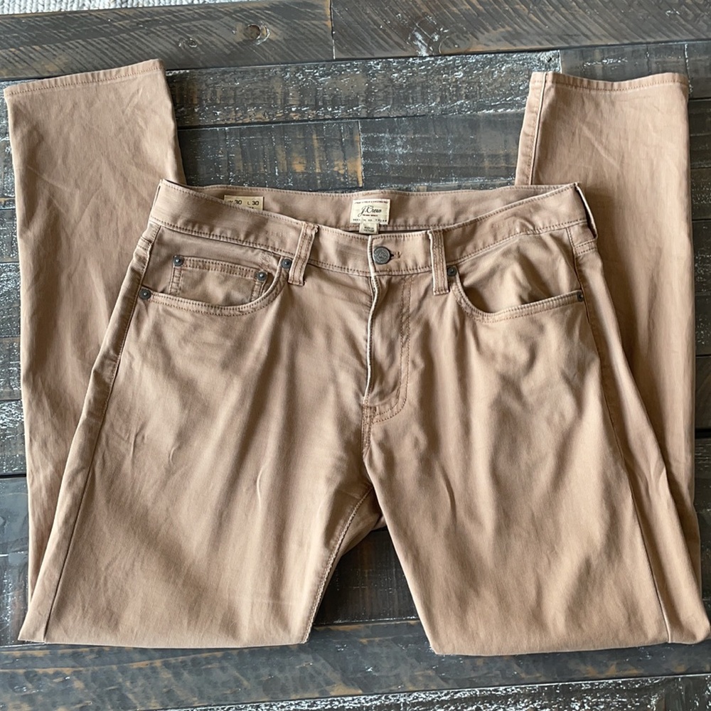 J. Crew Slim Fit 484 Corduroy Pants